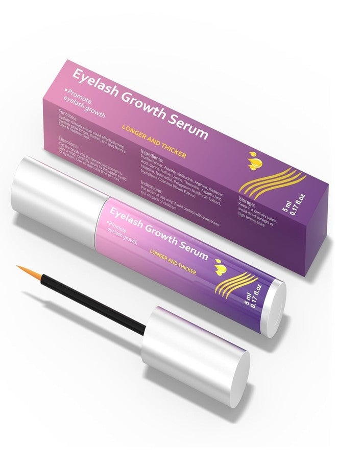 Vxzit Premium Eyelash Growth Serum, Thicker, and Fuller Lashes, Non-Irritating Formula- Green - Image 1